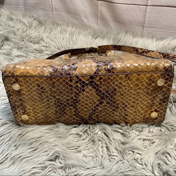 Michael Kors Selma Python Satchel - Picture 14 of 16